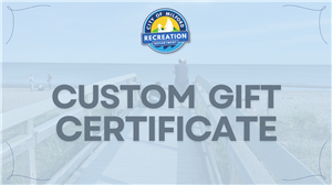 custom gift certificate cover